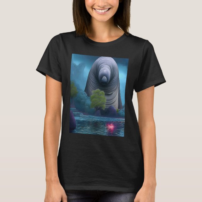 T-shirt Slumber Mountain Manatee (Devant)