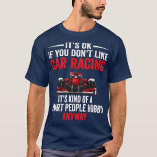 T-shirt Smart People Hobby Car Racing Funny Racing Car Lov