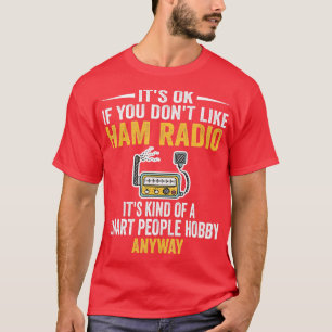 T-shirt Smart People Hobby Ham Radio Opérateurs Amateur Ra