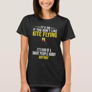 T-shirt Smart People Hobby Kite Flying Flying Kite