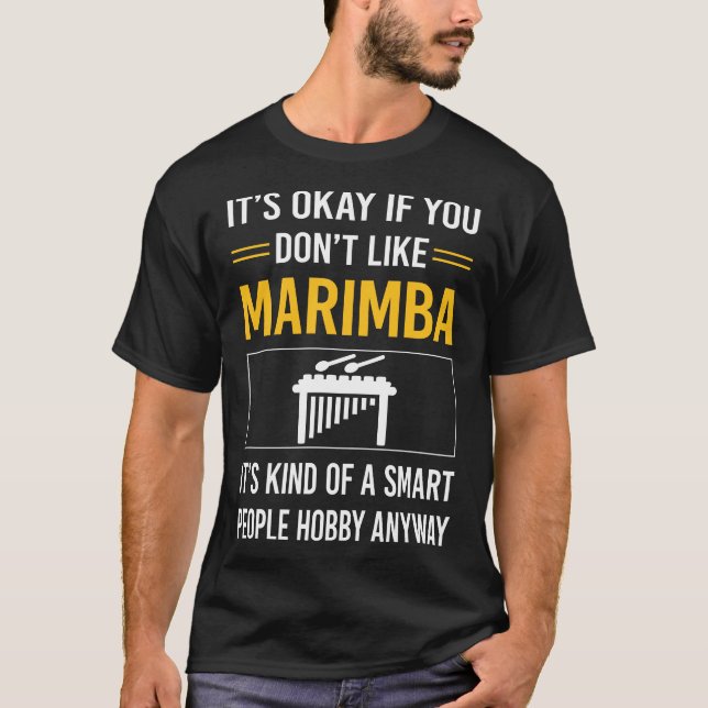 T-shirt Smart People Marimba (Devant)