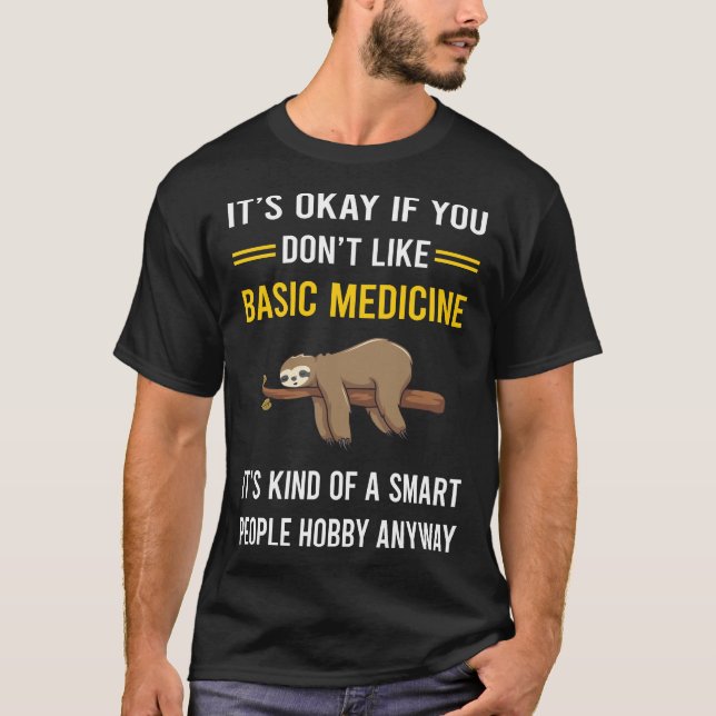 T-shirt Smart People médecine de base (Devant)