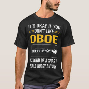T-shirt Smart People Oboe