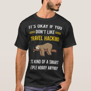 T-shirt Smart People Voyage Hack Hacker Hack