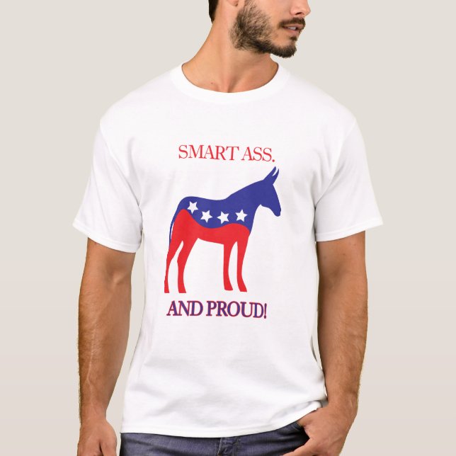 T-shirt smartassandproud (Devant)