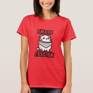 T-shirt Smash fascisme Kitty