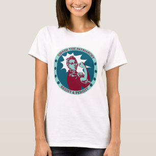 T-shirt Smash le Patriarcat Rosie le Riveter Retro