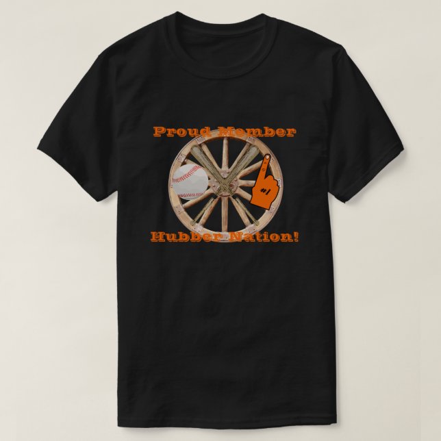 T-shirt Smethport Hubber Nation Baseball Softball Fan DK (Design devant)