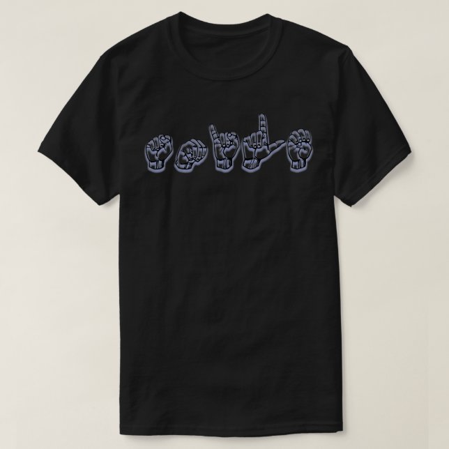 T-shirt Smile ASL (Design devant)