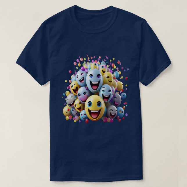 T-shirt Smile Emojes (Design devant)