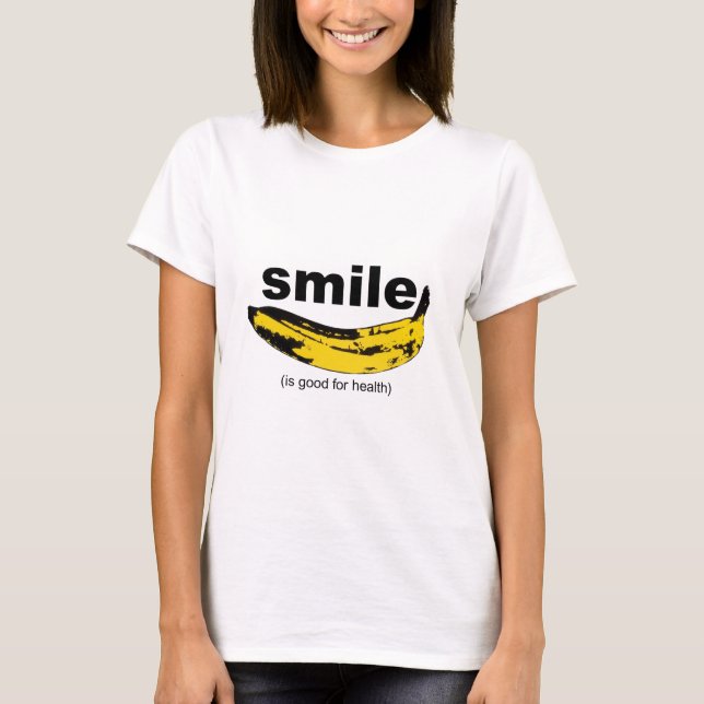 T-shirt SMILE est bon pour la santé débardeur des femmes (Devant)