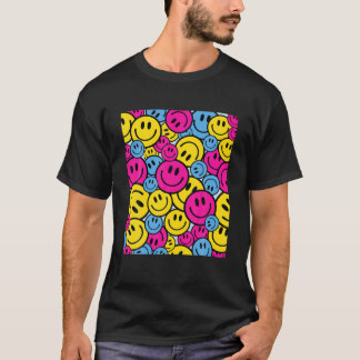 T-shirt Smile Face Happy Smile Mignonne Pansexual LGBTQ Ga