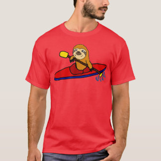 T-shirt Smiletodaytees Fundy Sloth Kayaking