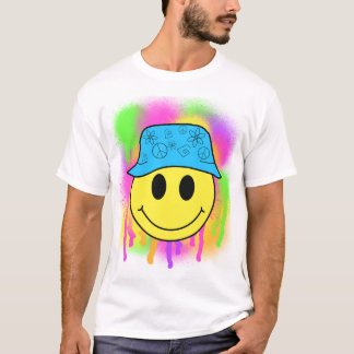 T-shirt Smiley, Casquette du seau