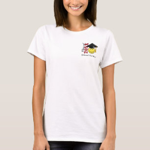 T-shirt Smiley jaune classique avec un casquette