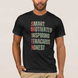 T-SHIRT SMITH - NOM/PREMIER/DERNIER NOM