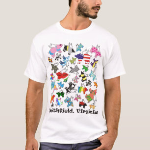 T-shirt Smithfield pilotant des porcs