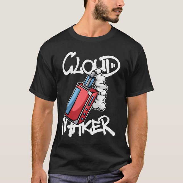 T-shirt smoke vape streetwear (Devant)
