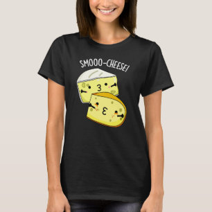 T-shirt Smoo-cheese Funny Cheese Pun Dark BG