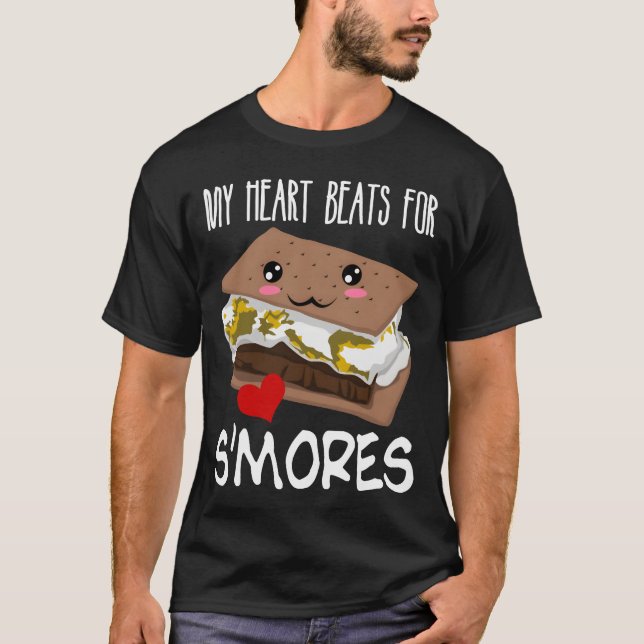 T-shirt Smore Camping Glamping Smores Smores funny (Devant)