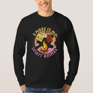 T-shirt S'more Is My Spirit Animal Weekend Clamping Kids