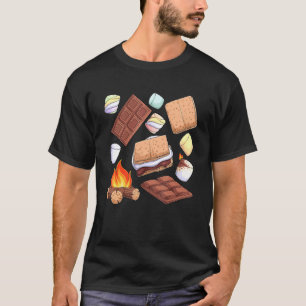 T-shirt S'mores Halloween Costume Groupe Camping 2