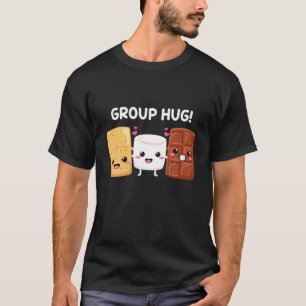 T-shirt S'mores Marshmallows Funny Smores Camping Group Hu