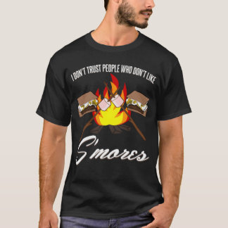 T-shirt Smores Smores Camping Campfire Smore vintage