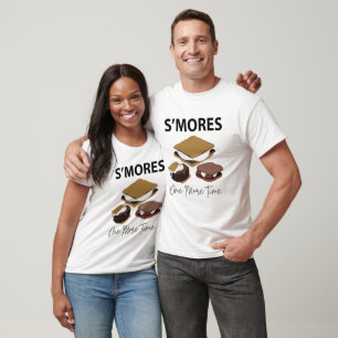 T-shirt Smores S'Mores Dessert Une Fois De Plus Smore