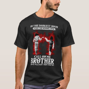 T-shirt Sn Gku Vegeta dans l'heure la plus sombre quand le