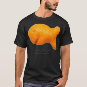 T-shirt Snack de poisson d'or scientifique nouveauté Premi