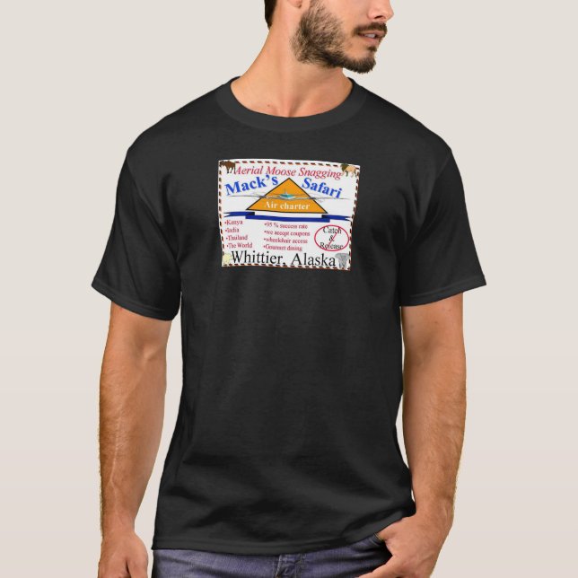 T-SHIRT SNAGING DE LA MOOSE AÉRIENNE DE LA CHARTE AÉRIENNE (Devant)