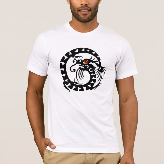 T-SHIRT SNAKE DRAGON RUBY (Devant)