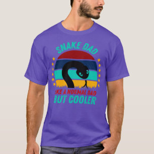 T-shirt Snake Papa Cool Père Cadeau
