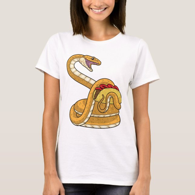 T-shirt Snake Taco (Devant)
