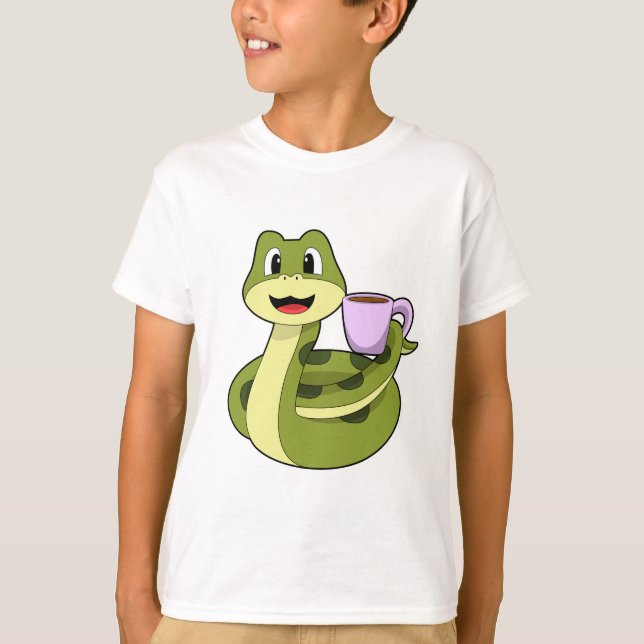 T-shirt Snake with Cup (Devant)