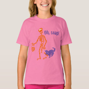 T-shirt Snap Skeleton