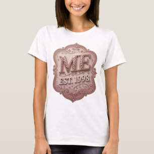 T-shirt Snappy Gold ME EST 1998 Impression