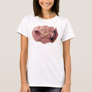 T-shirt Snappy Gold WINE AND DINE Texte Art 3D