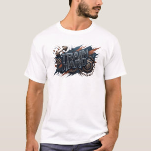 T-shirt Snappy Navy "TRAIN HARD"