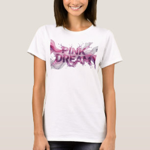 T-shirt Snappy Purple PINK DREAM Art à Porter