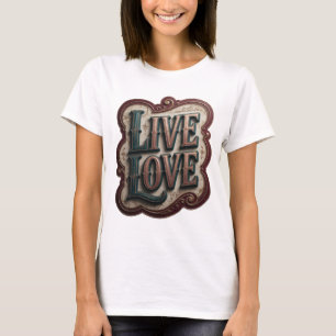 T-shirt Snappy sarcelle EN VIE AMOUR Conception personnali