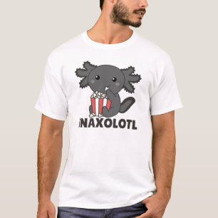 T-shirt Snaxolotl Axolotl Amateurs de doux animaux Popcorn