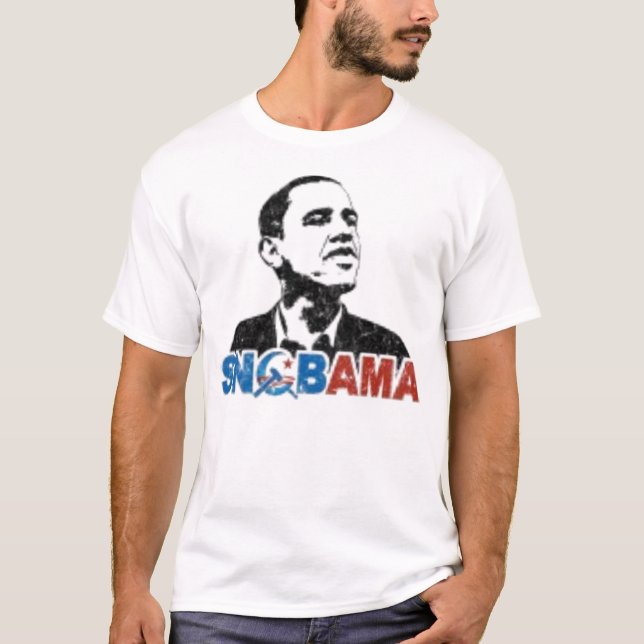 T-shirt snobama (Devant)