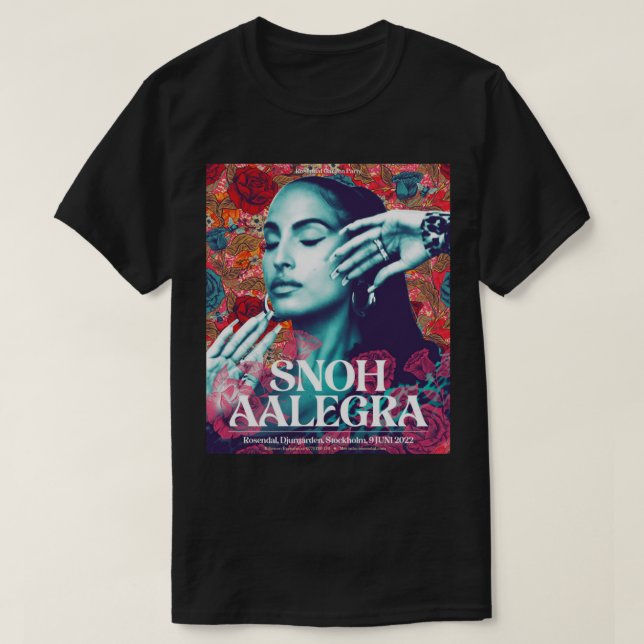 T-shirt Snoh Aalegra  (2) (Design devant)