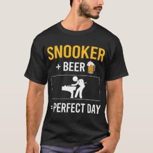 T-shirt Snooker de la fête de la bière