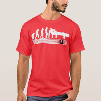 T-shirt Snooker Evolution billard billard billard billard