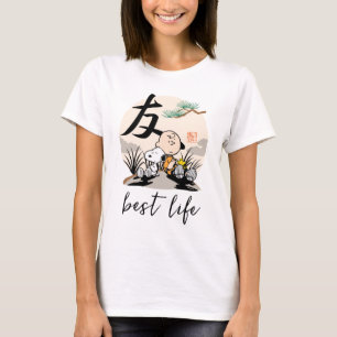 T-shirt Snoopy, Charlie Brown et Woodstock - Ami