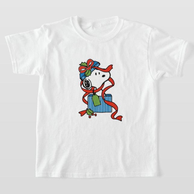 T-shirt snoopy christmas present (Poser)