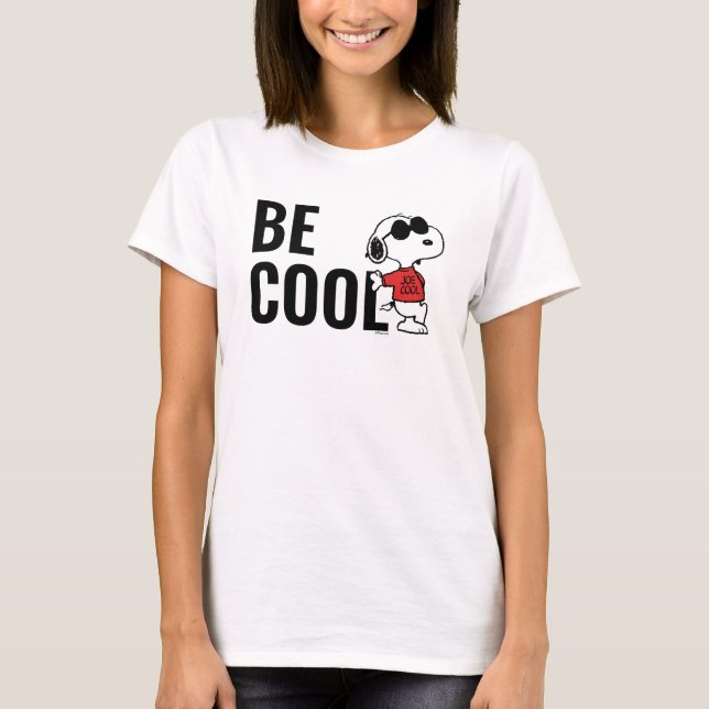 T-shirt Snoopy "Joe Cool" debout (Devant)